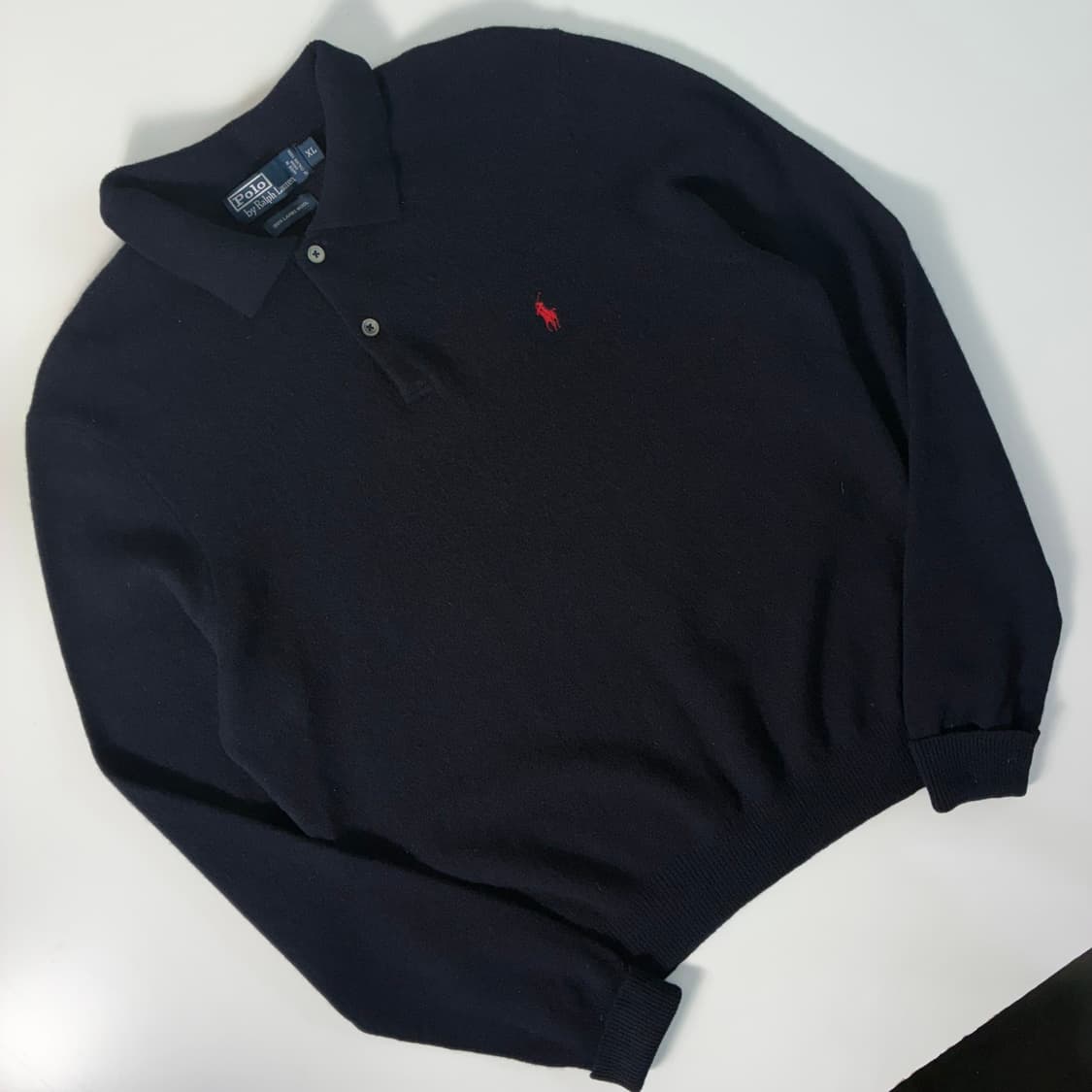 Polo   폴로 랄프로렌 자수 램스울 카라 니트 상품이미지2