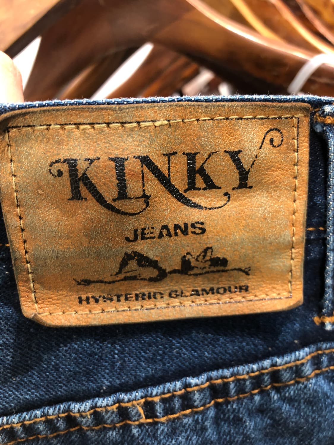 [2842] Kinky jeans patchwork denim skirt 상품이미지5