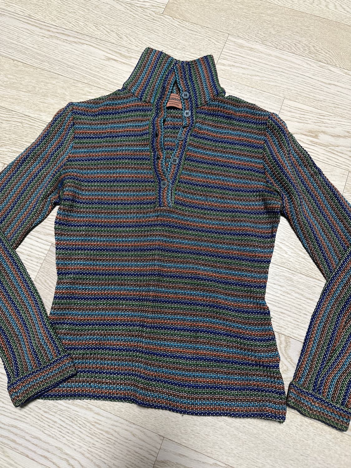 미쏘니 카라 니트 상품이미지1