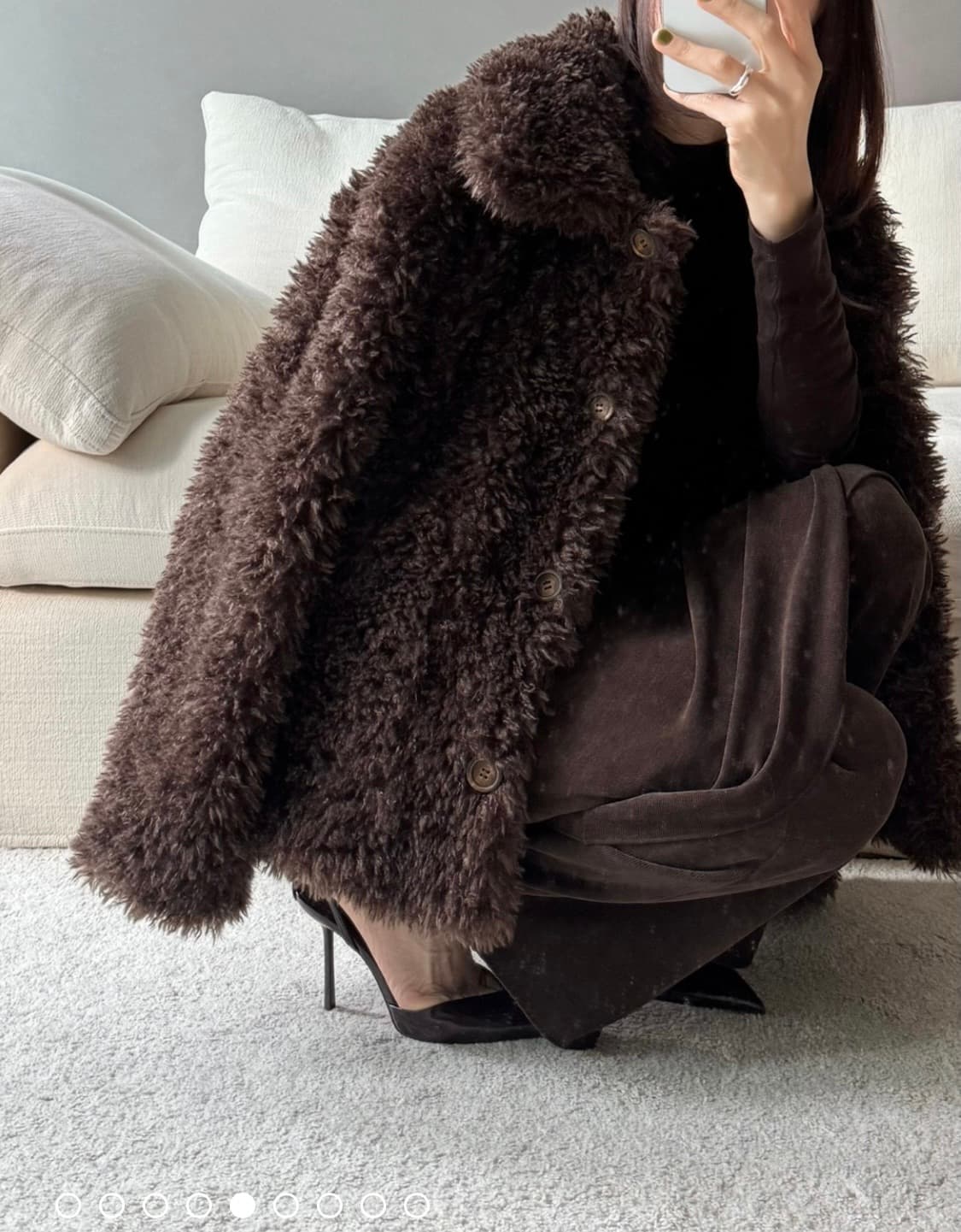 비애브선트마인디드 퍼자켓 상품이미지4