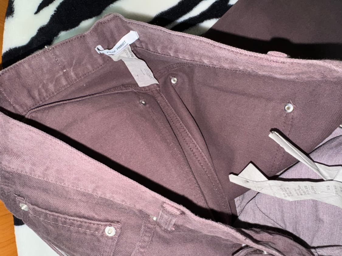 플라스틱 프로덕트 Dyed Denim (red bean) S사이즈 상품이미지5