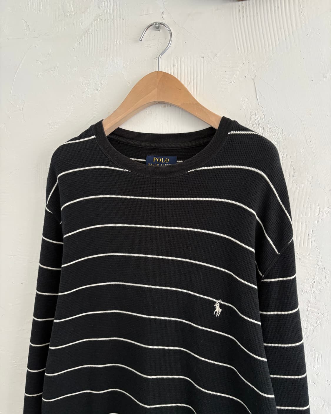 Polo 폴로 랄프로렌 신형 단가라 와플 슬리브 상품이미지2