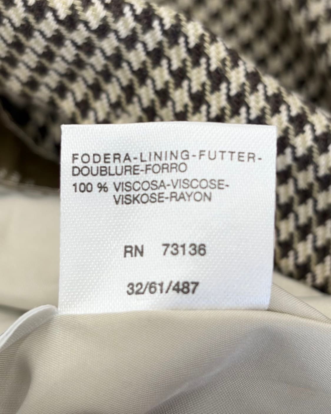 에스막스마라 하운드체크 벨티드 린넨 혼방 코트  상품이미지10