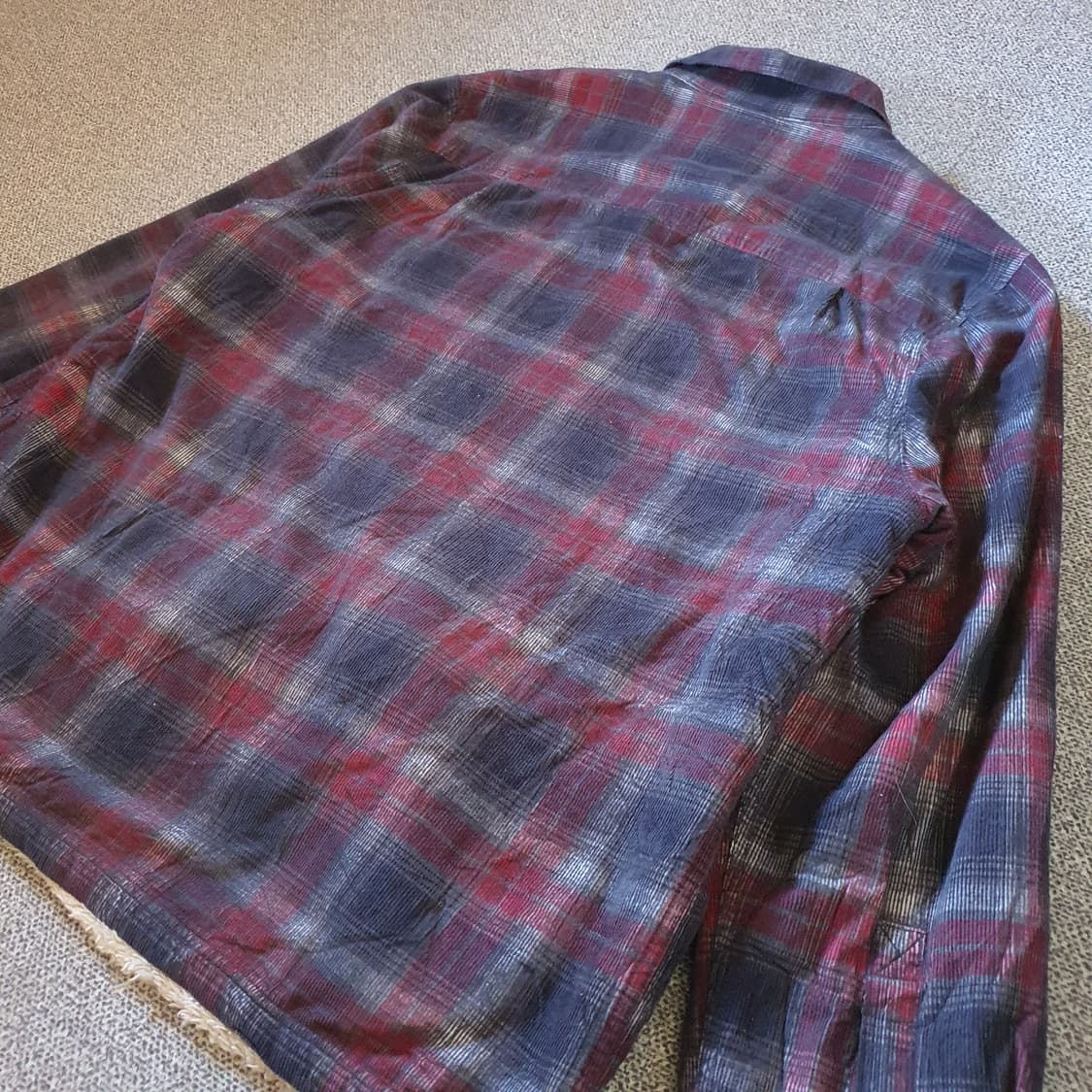 미국 수입 쉐르파안감 플란넬 체크 셔츠 no.2 상품이미지10