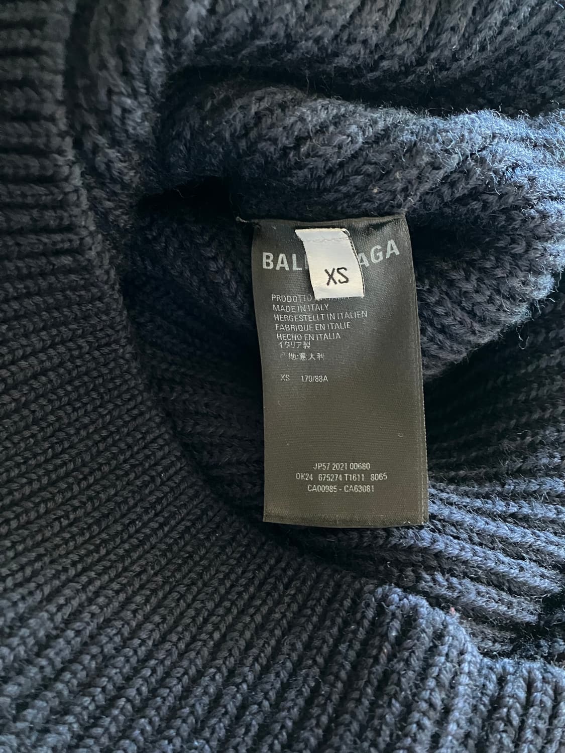 발렌시아가 레이어드 니트 상품이미지7