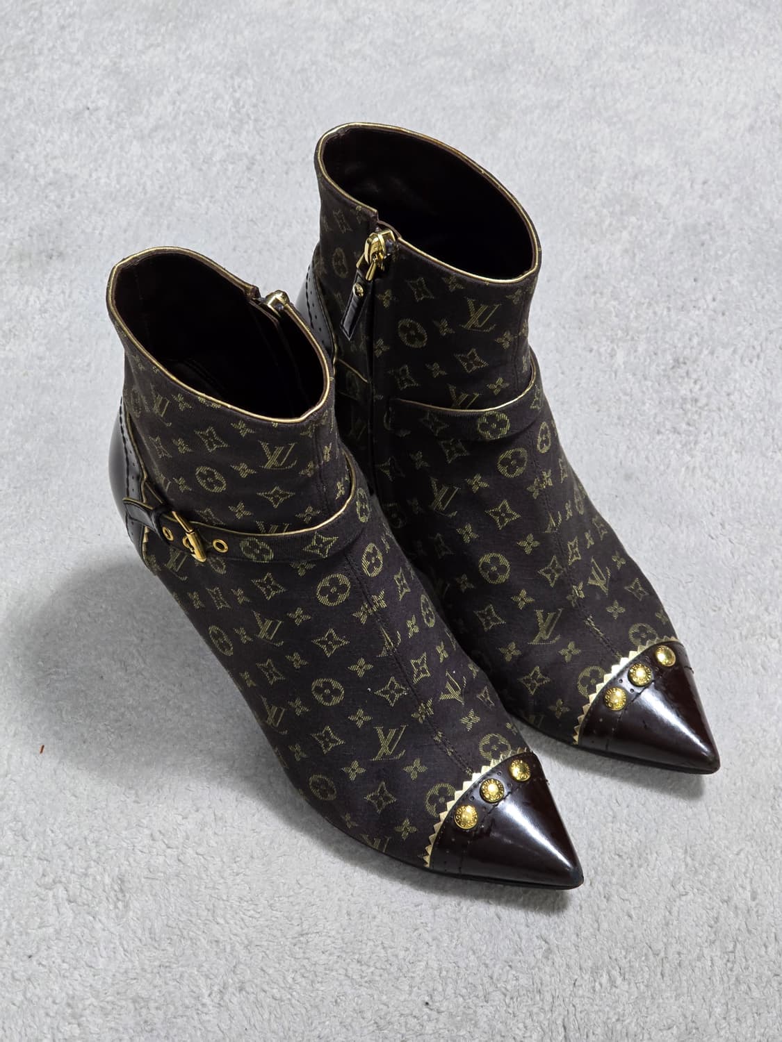 루이비통 토프 모노그램 앵클부츠 36 상품이미지2