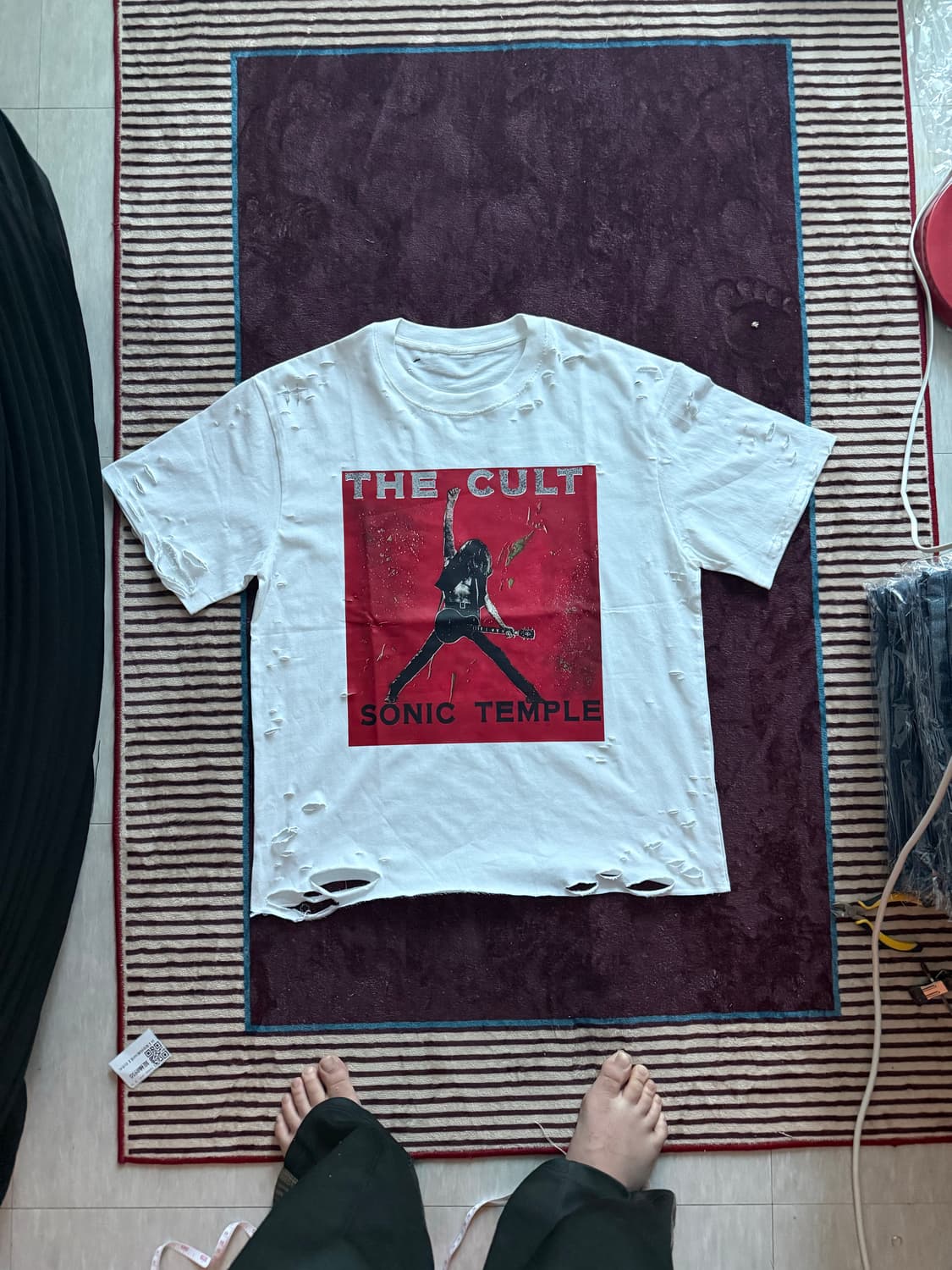 빈티지 디스트로이드 데미지 반팔티 상품이미지10