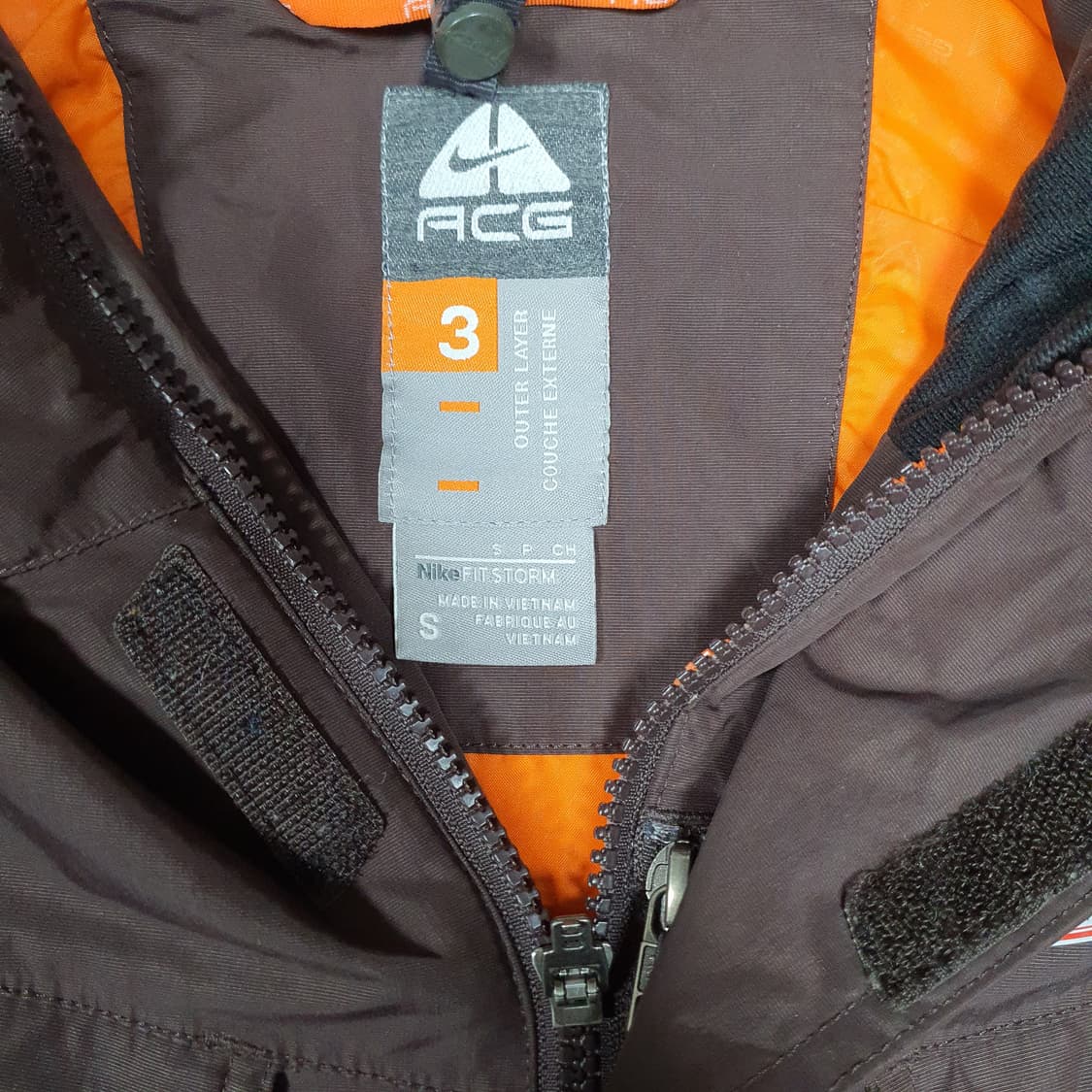 ✨ (바배) 나이키 ACG 유틸리티 투웨이 브라운 마운틴 자켓  상품이미지3