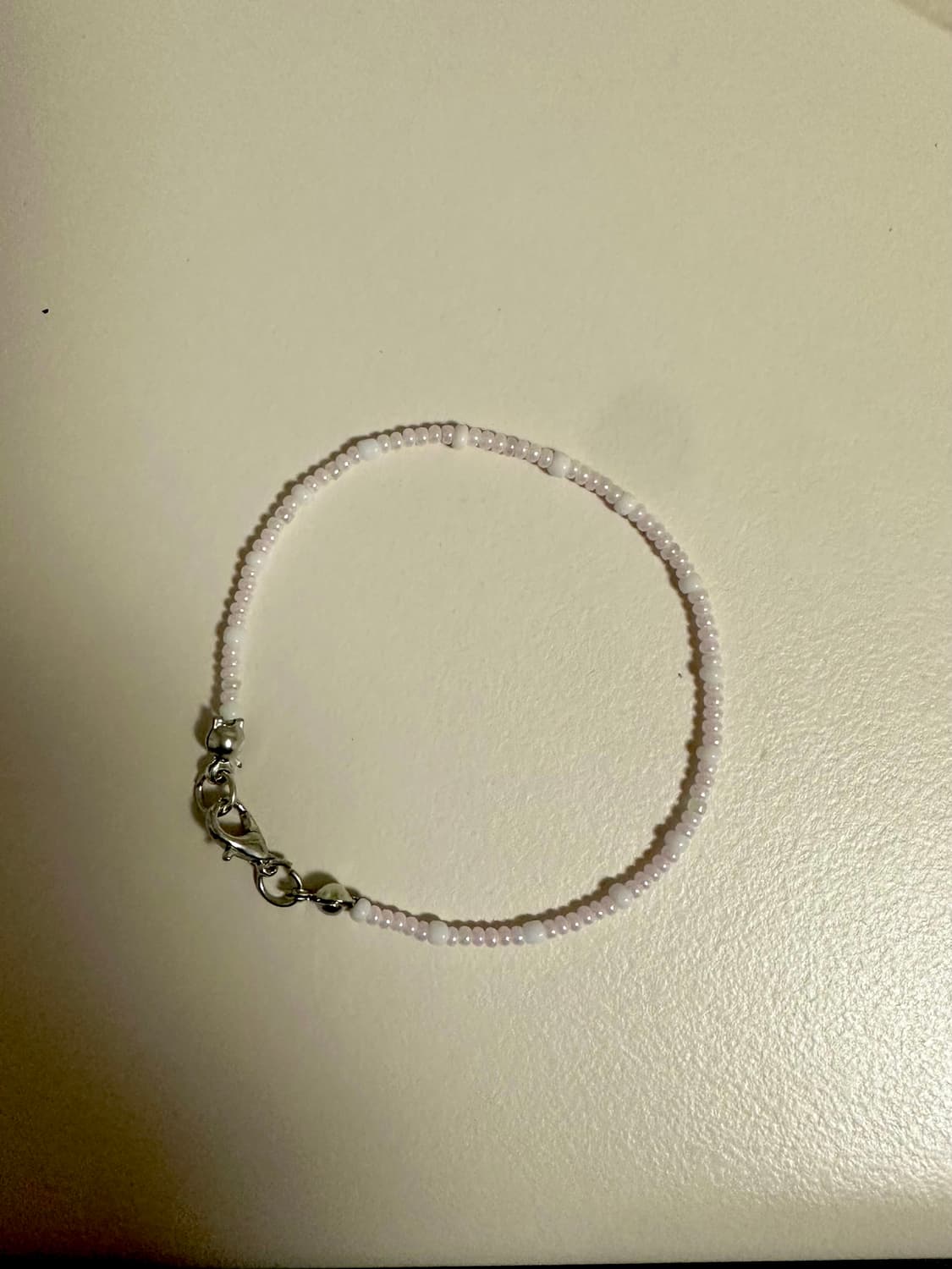 1+1 수제 비즈 팔찌 분홍 핑크 상품이미지1