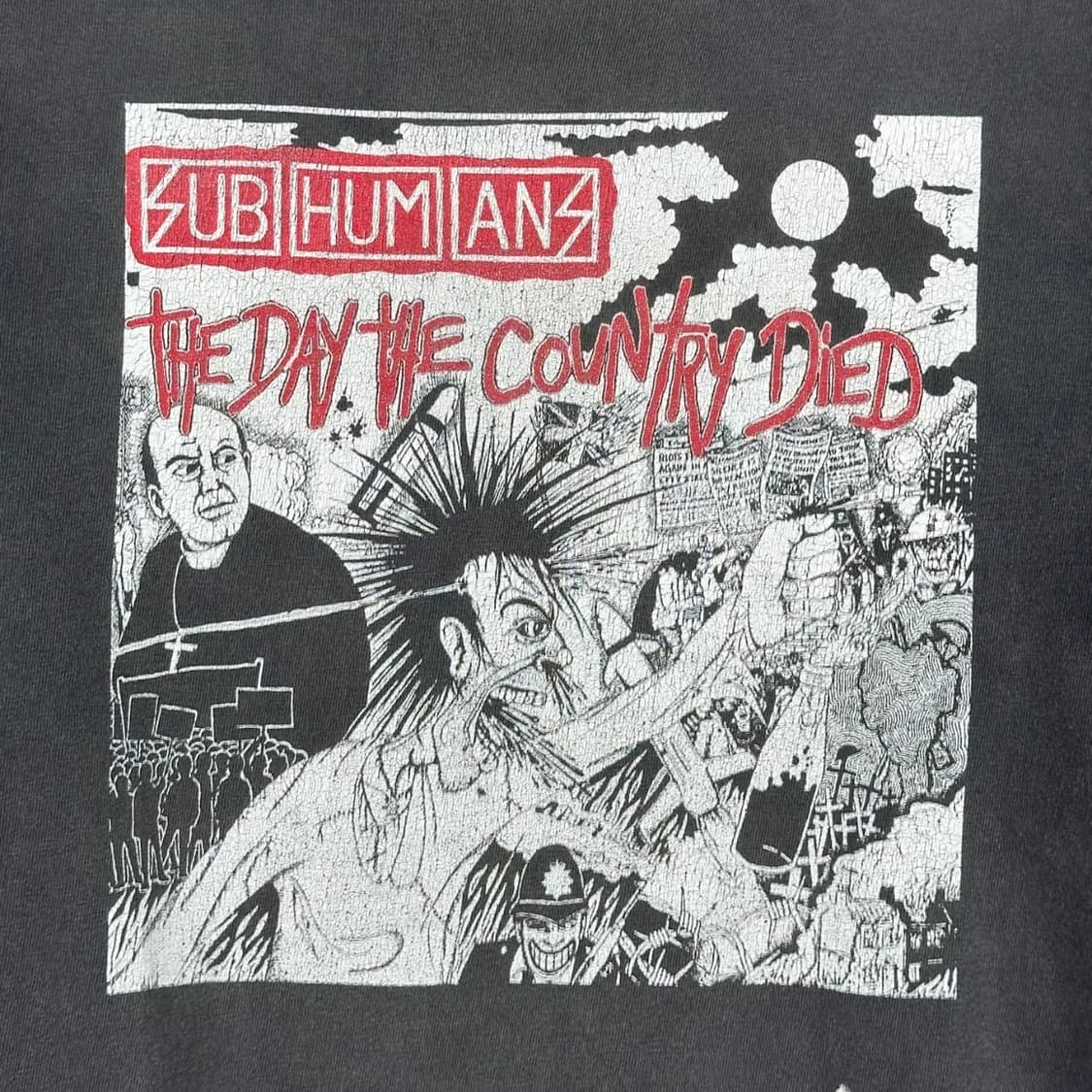 빈티지 00s Subhumans 티셔츠 상품이미지2