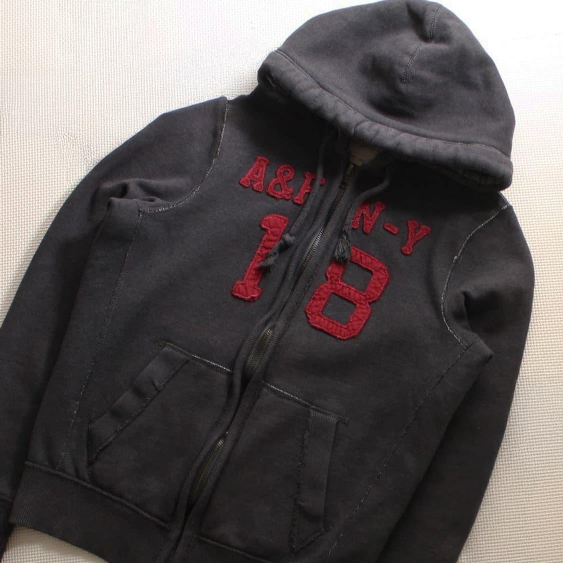 Abercrombie 아베크롬비 기모 후드집업 상품이미지3