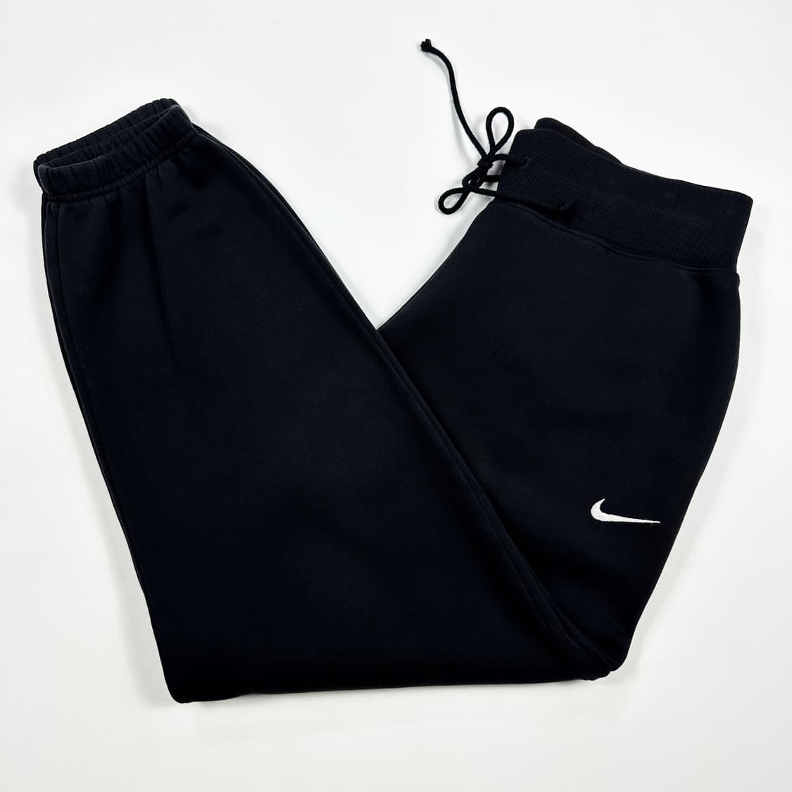 나이키 스우시 블랙 와이드 조거팬츠 (XL) 상품이미지2