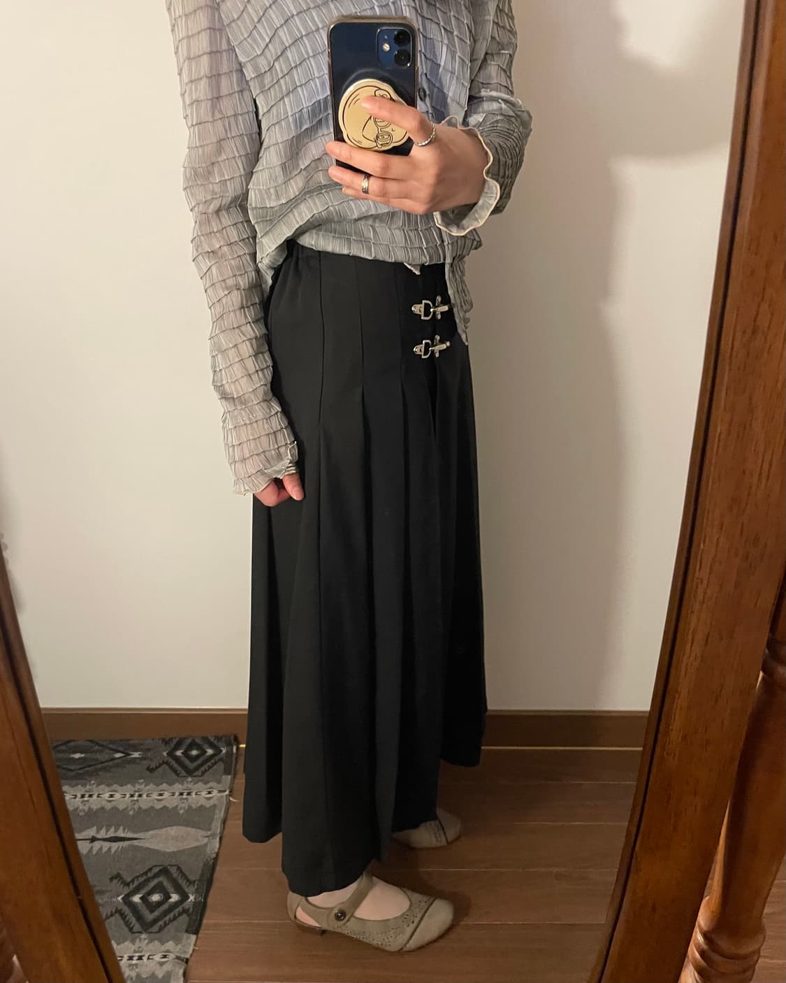 Buckle skirt-pants 상품이미지9