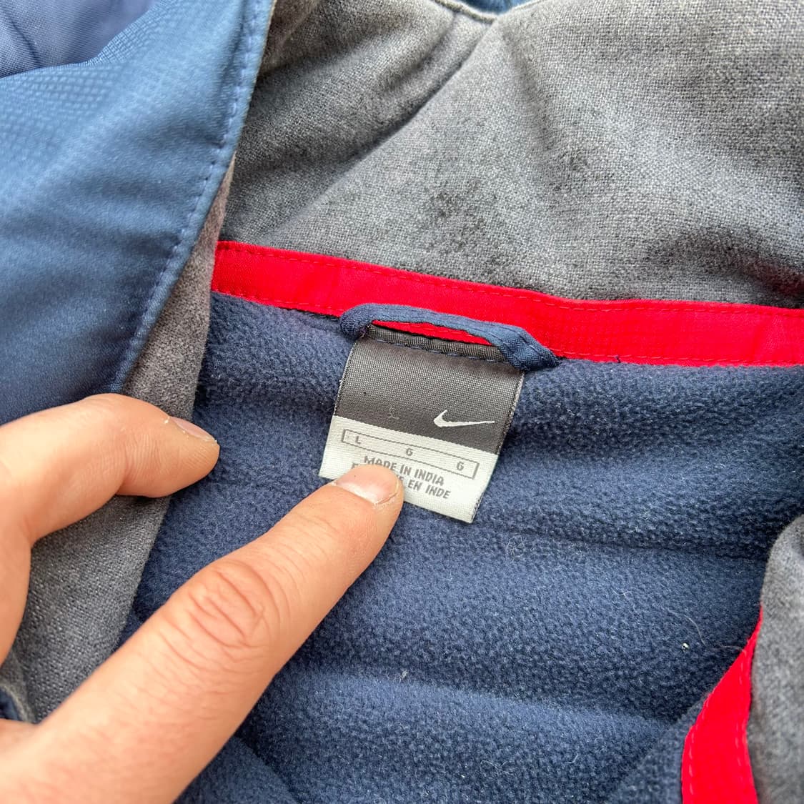 나이키(NIKE) 아스날 네이비 바람막이 상품이미지5