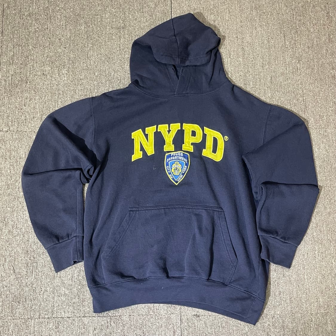 (M) USA NYPD 뉴욕 경찰 후드티  상품이미지2