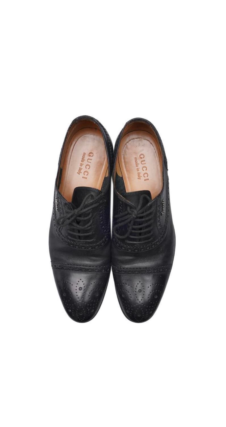 구찌 Gucci 레더 옥스포드 구두 드레스 슈즈 상품이미지1