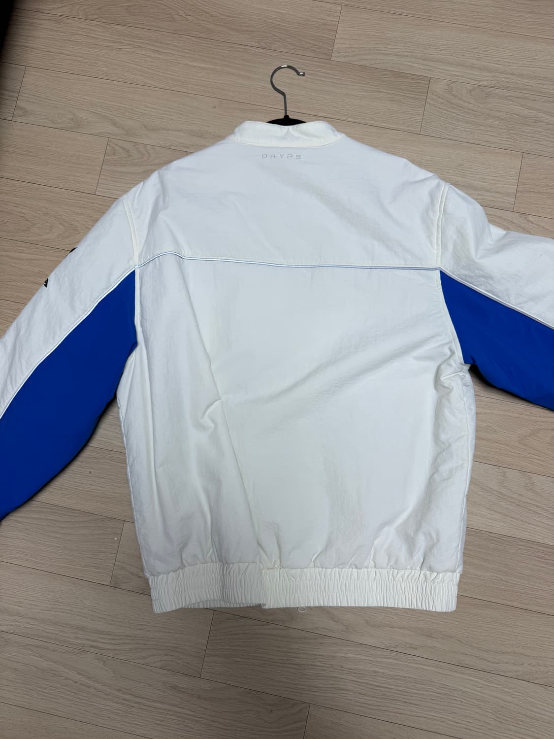 혼다 파이핑 모터사이클 블루종 자켓 아이보리 상품이미지3