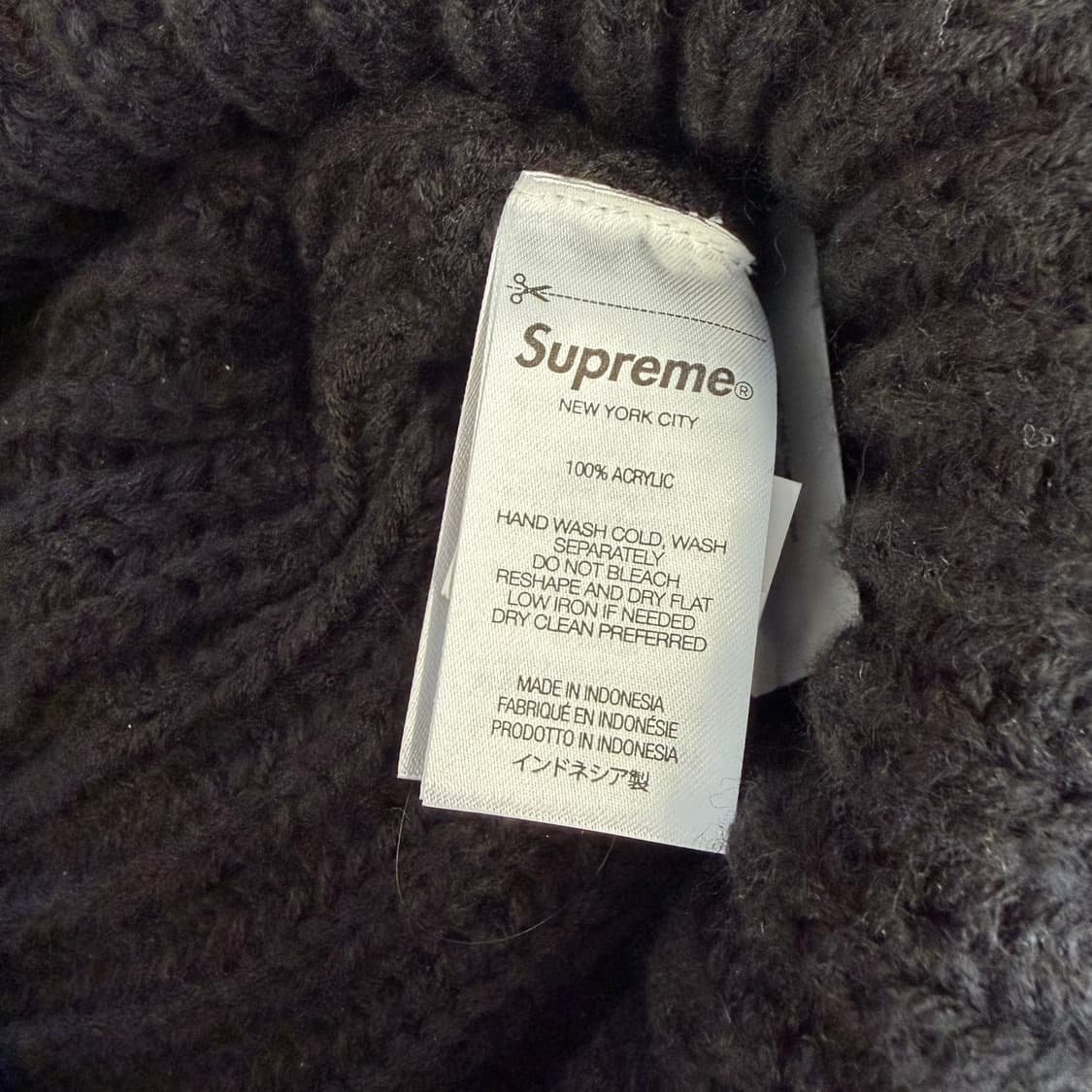 Supeme ny logo beanie 상품이미지4