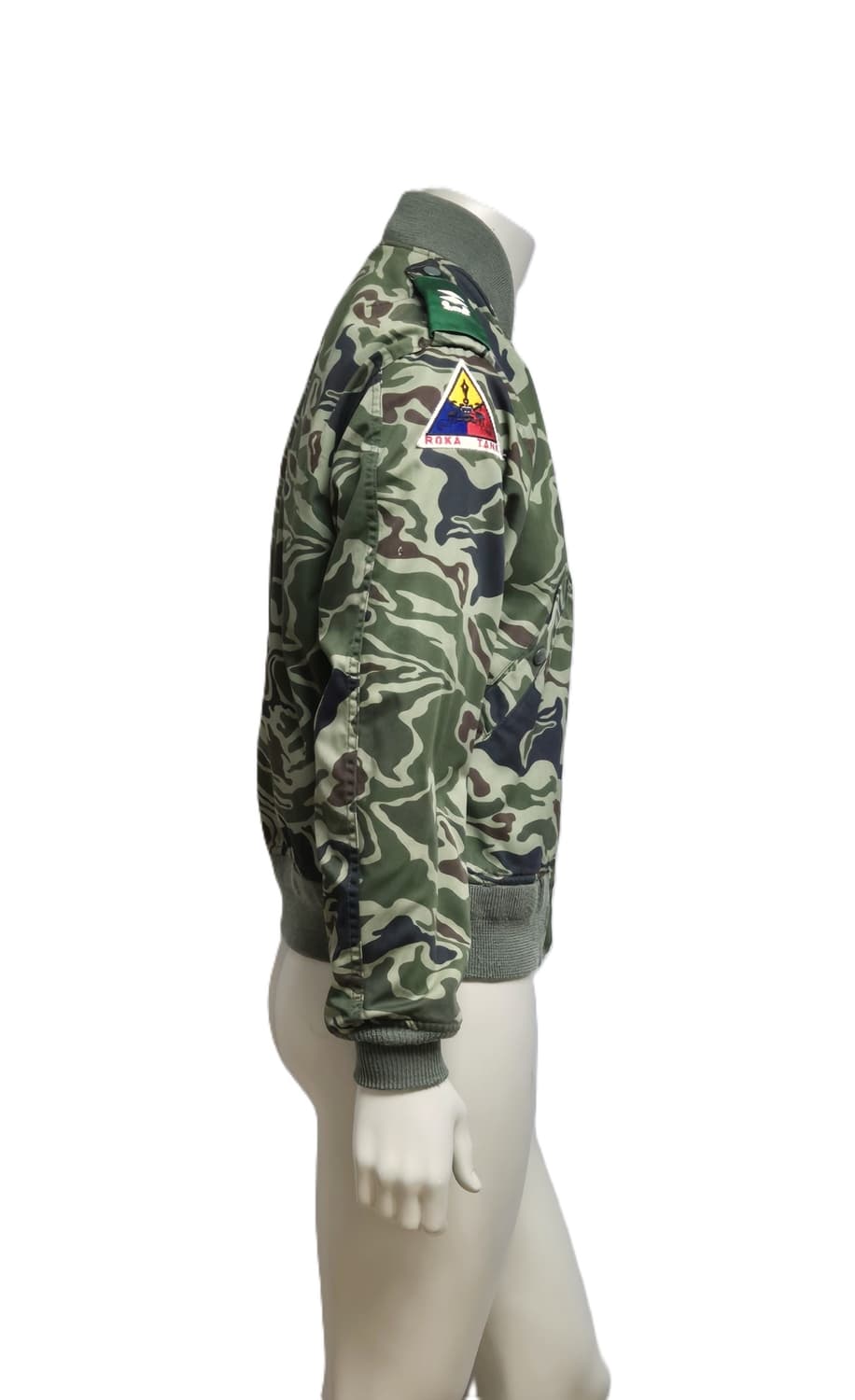 육군 구형 충정무늬 맹호부대 중위 전차병 잠바 점퍼 전투복 (M) 상품이미지3