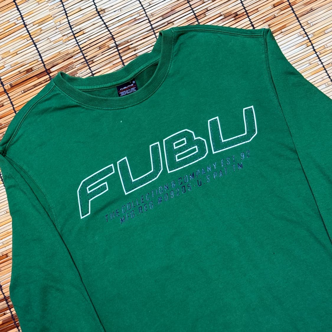 Fubu 후부 올드스쿨 그린 롱슬리브 L 상품이미지3