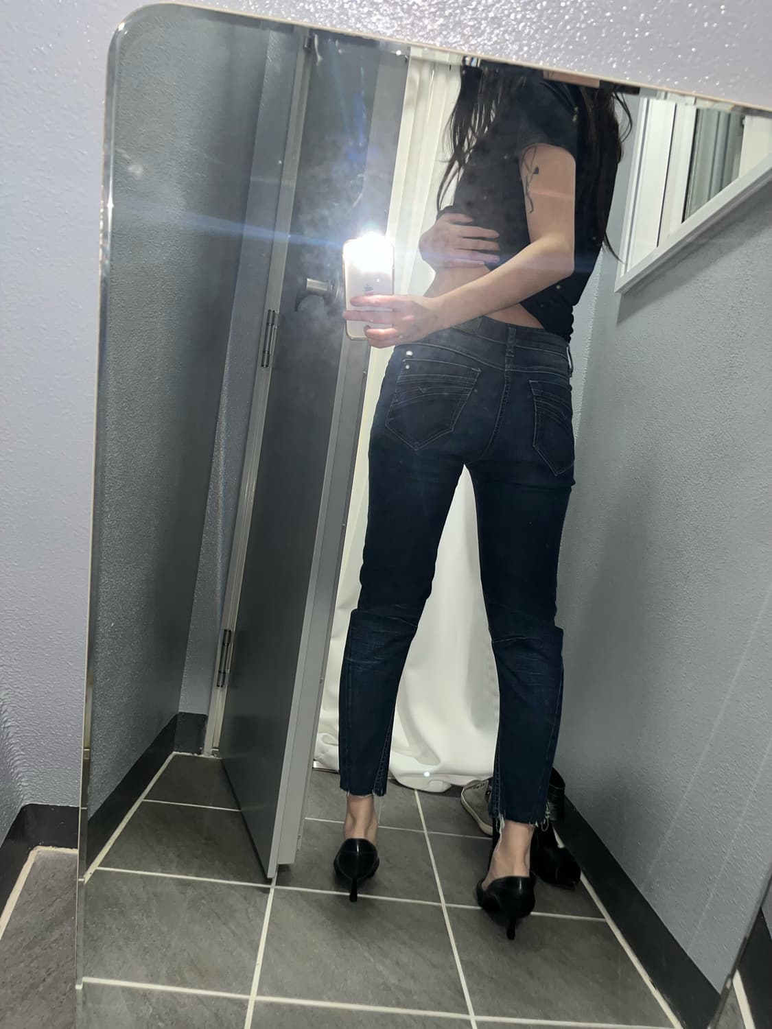 디젤 앵클 스키니 팬츠 상품이미지3