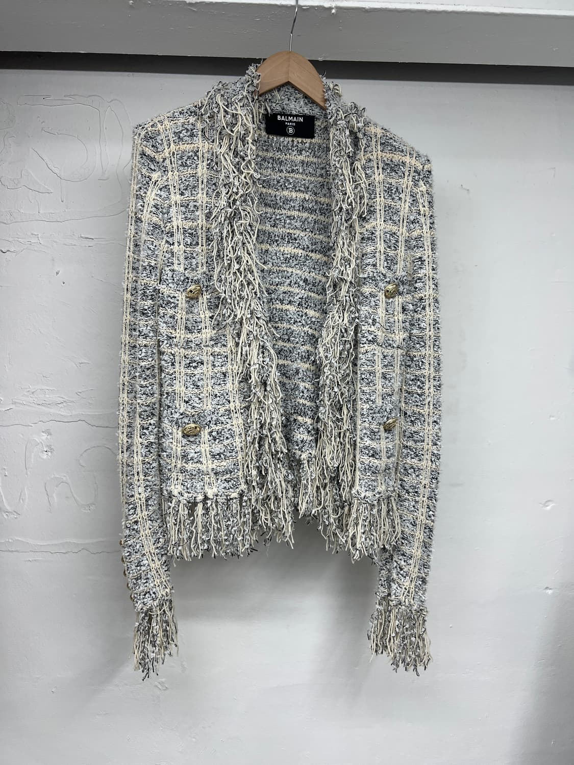 2019 발망 트위드 자켓  상품이미지2