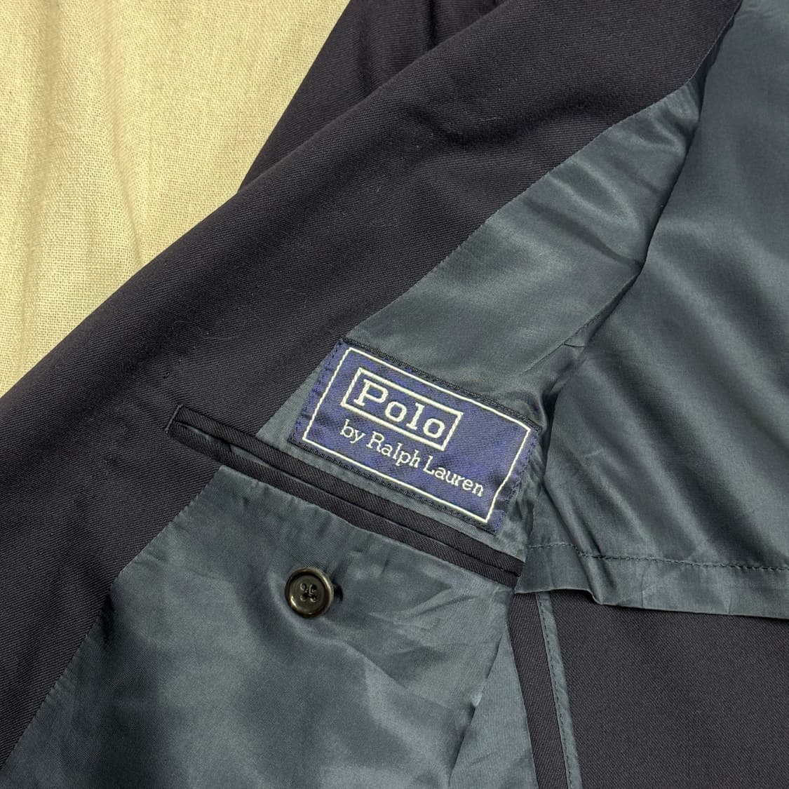 폴로랄프로렌 재팬 금장 네이비 블레이저 자켓 100 상품이미지6