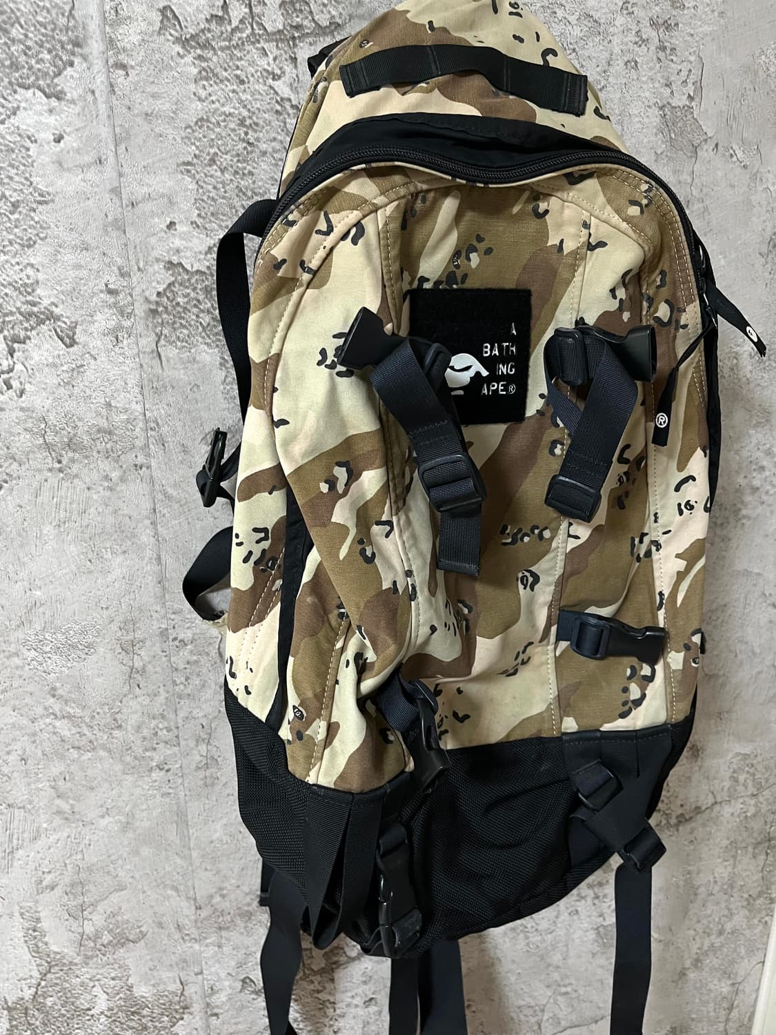 •베이프 밀리터리 카모 백팩 상품이미지2
