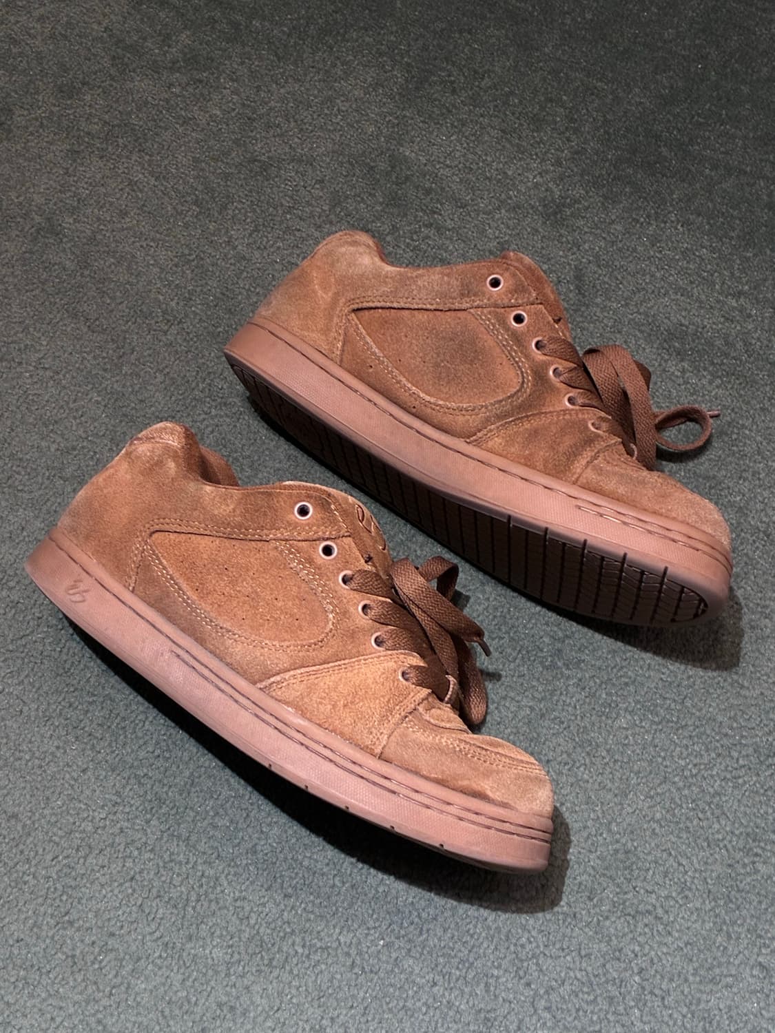 ES Accel OG Skate Shoes Brown 상품이미지3