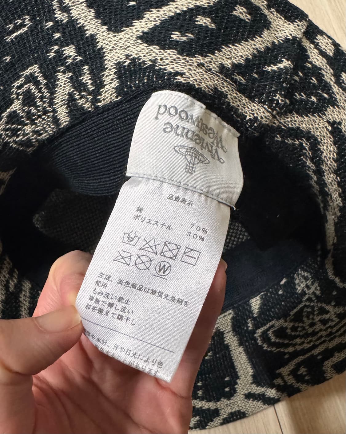 정품 한정판 비비안웨스트우드 버킷햇 모자 엄청가벼움 상품이미지8