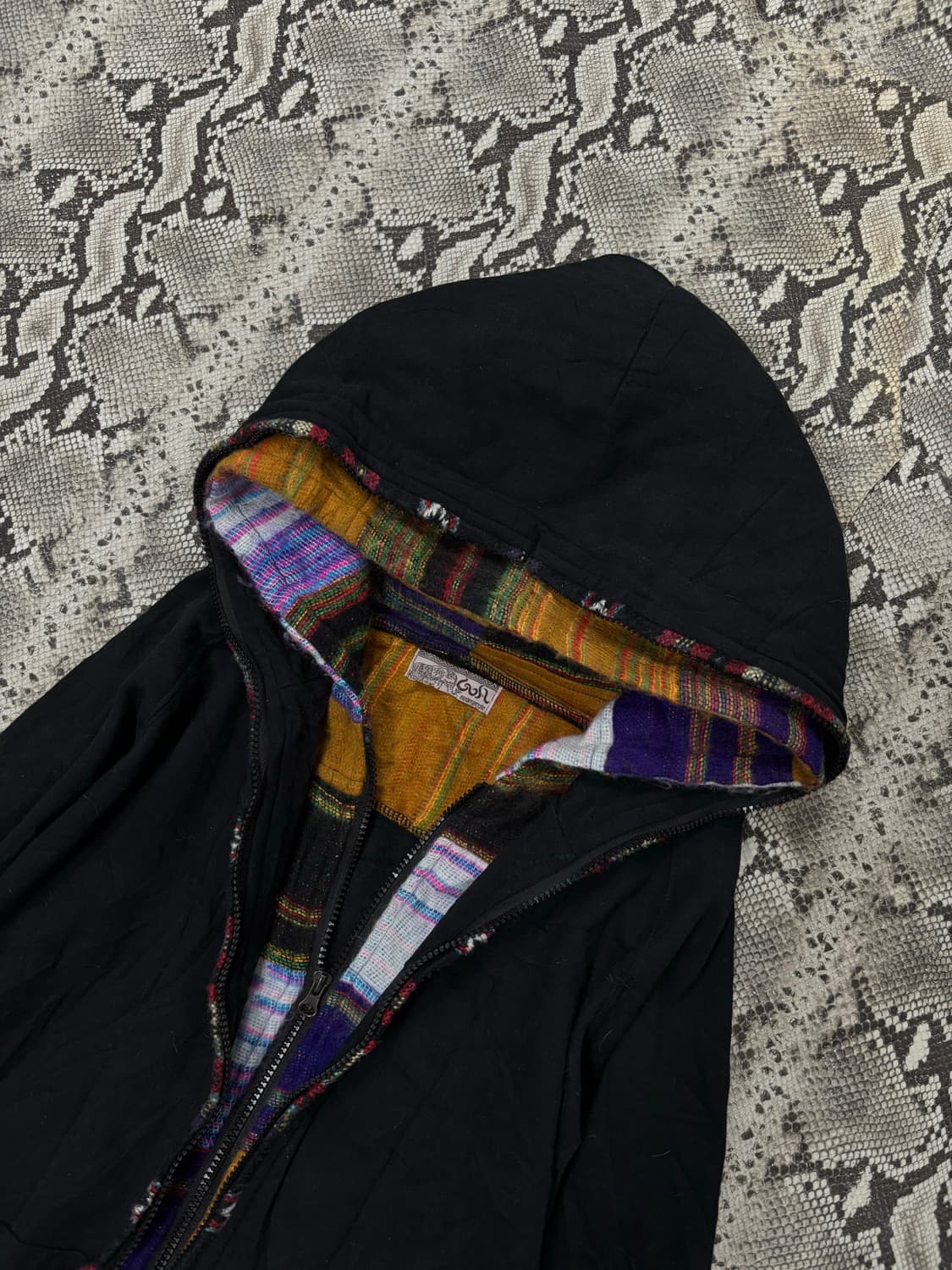 “G.O.A” 00’s hippie Mood 2Hooded Layered 상품이미지6