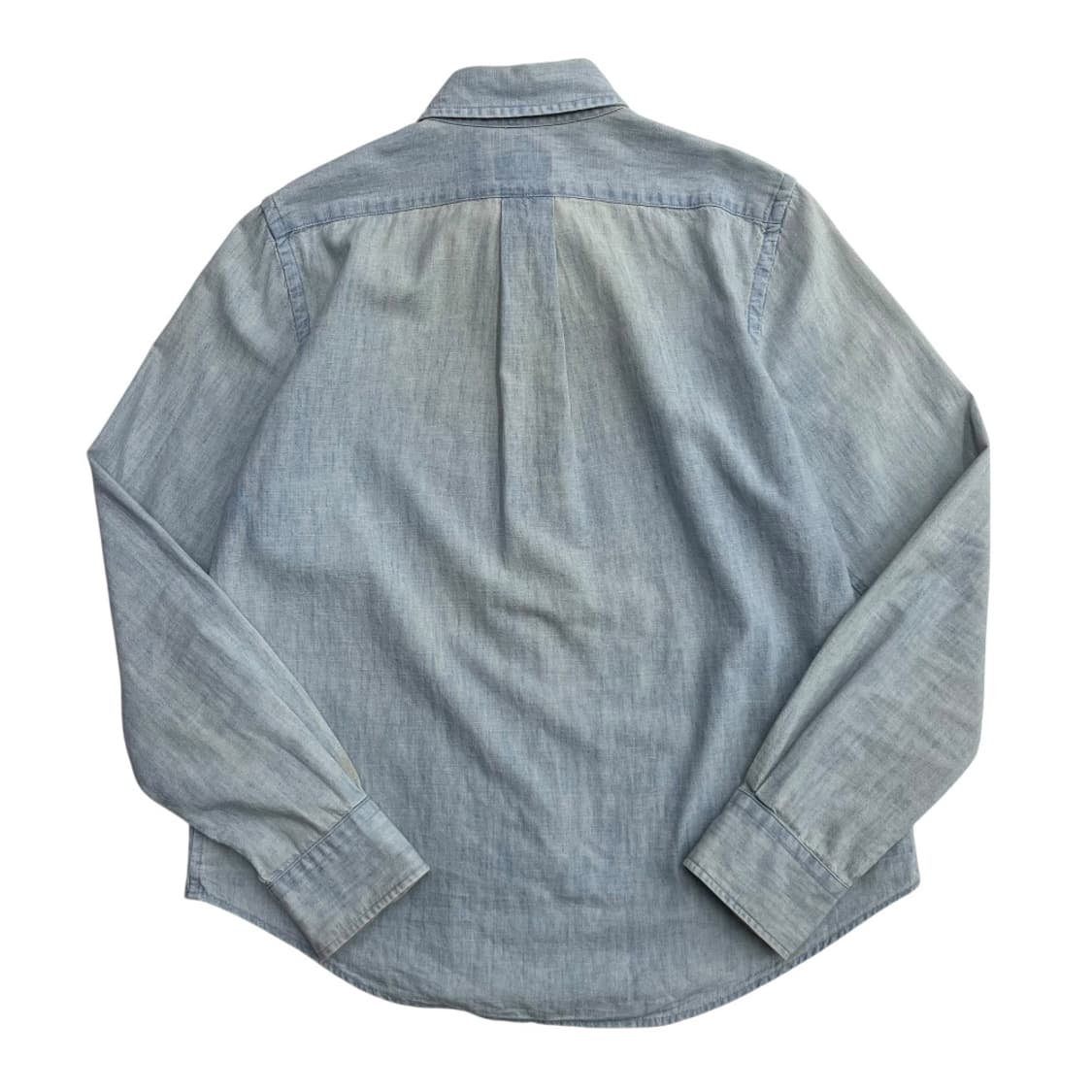 폴로 랄프로렌 옥스포드 연처 데님셔츠 M 상품이미지3