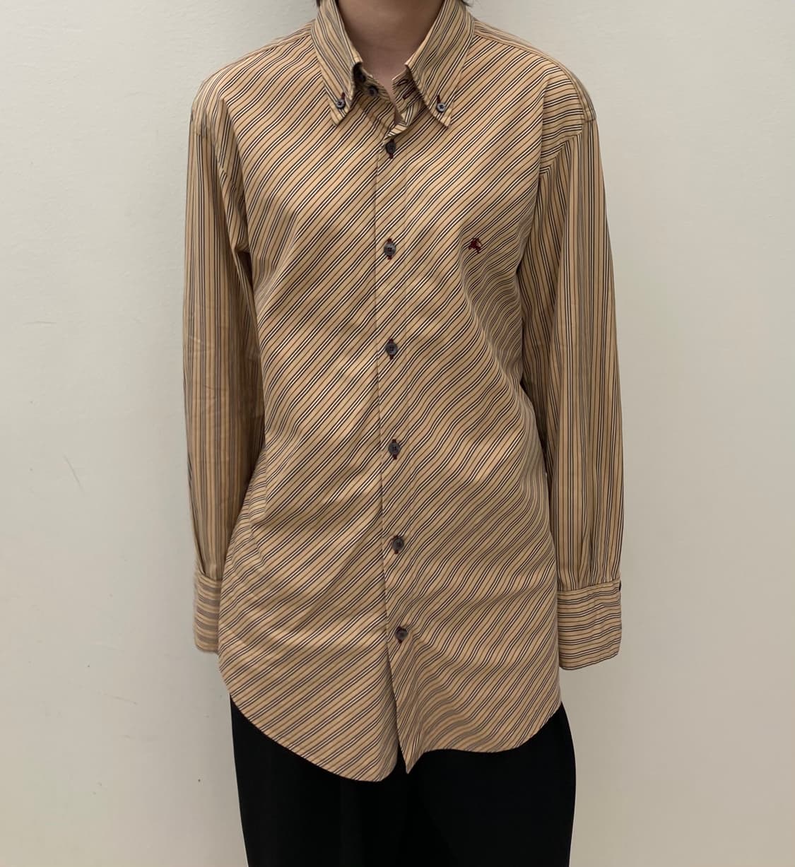 버버리 블랙라벨 스트라이프 셔츠 상품이미지8