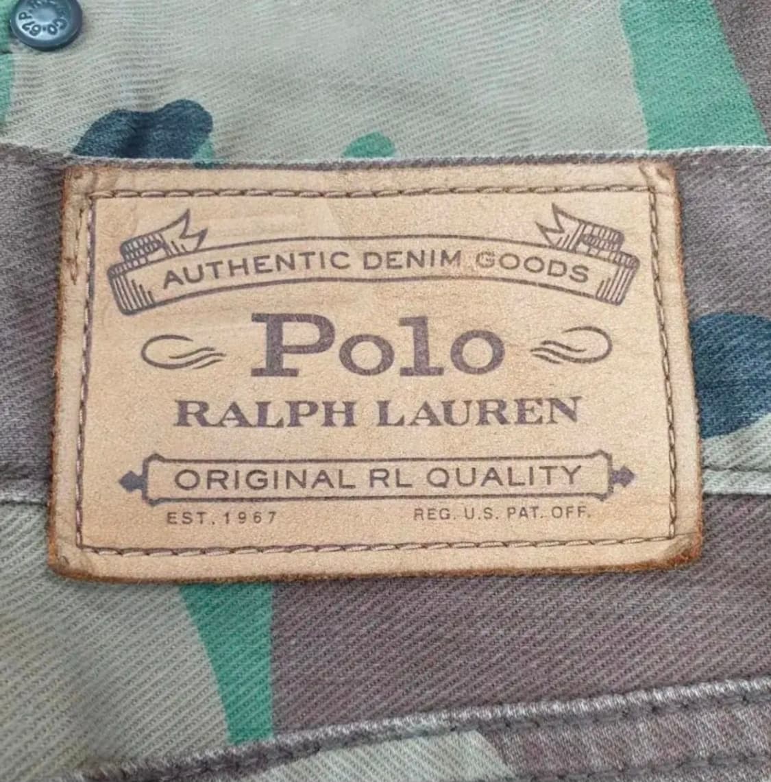 폴로랄프로렌 밀리터리 남성바지 37  바릭슬림 스트레치 봄가을  ME61 상품이미지5