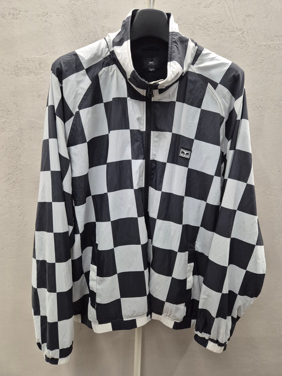 OBEY 체커 바람막이 XXL 상품이미지2