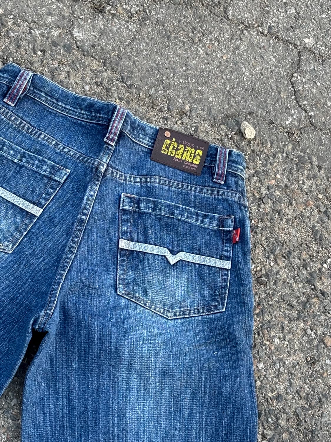 90’s 빈티지 자수 힙합팬츠 상품이미지10