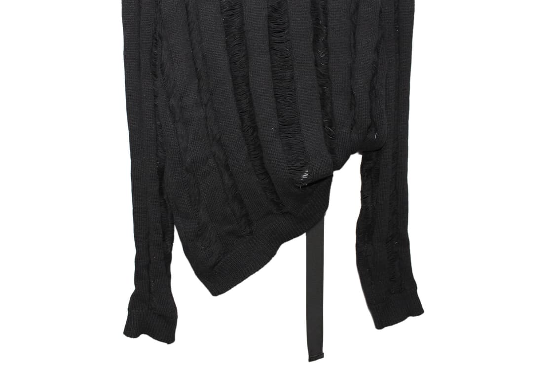 Ann Demeulemeester 앤드뮐미스터 디스트로이드 니트탑 상품이미지8