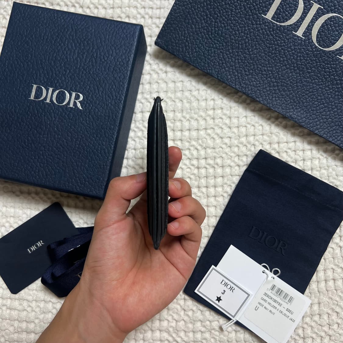 (당일배송 풀구성) 디올 오블리크 카드지갑 상품이미지5