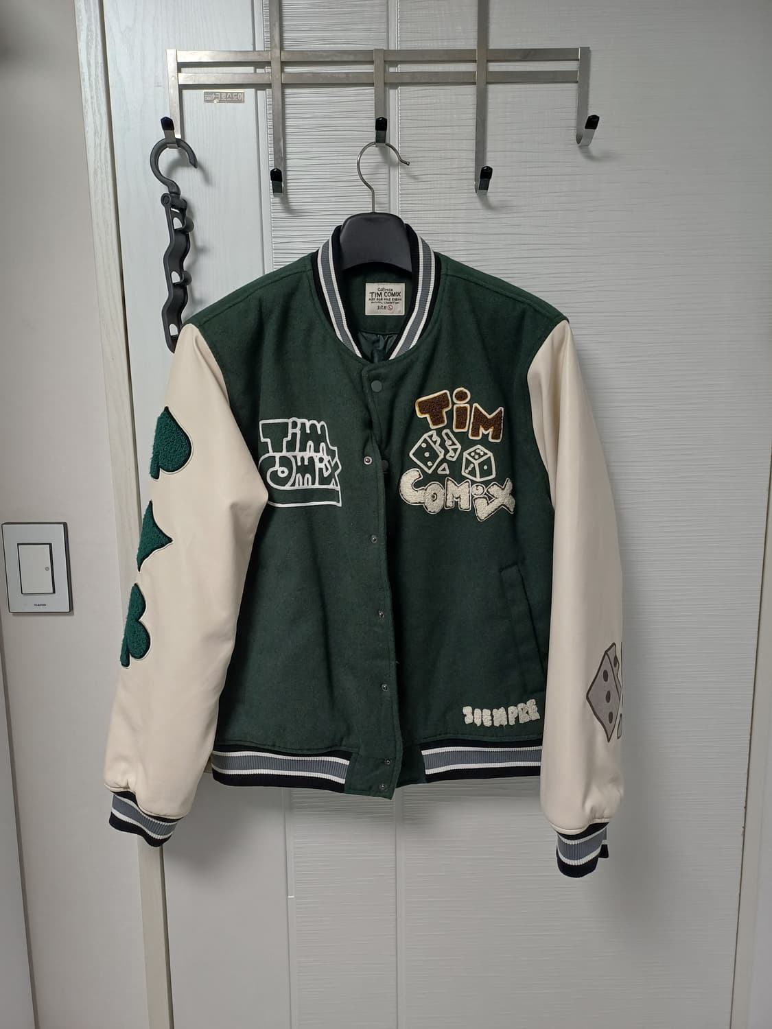 팀코믹스 바시티자켓 상품이미지3