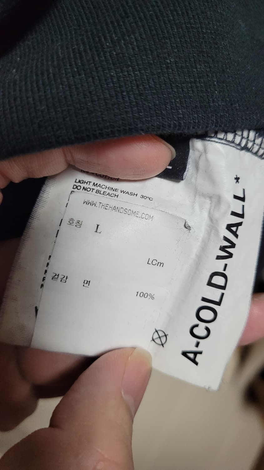 어콜드월 맨투맨 정품 상품이미지4