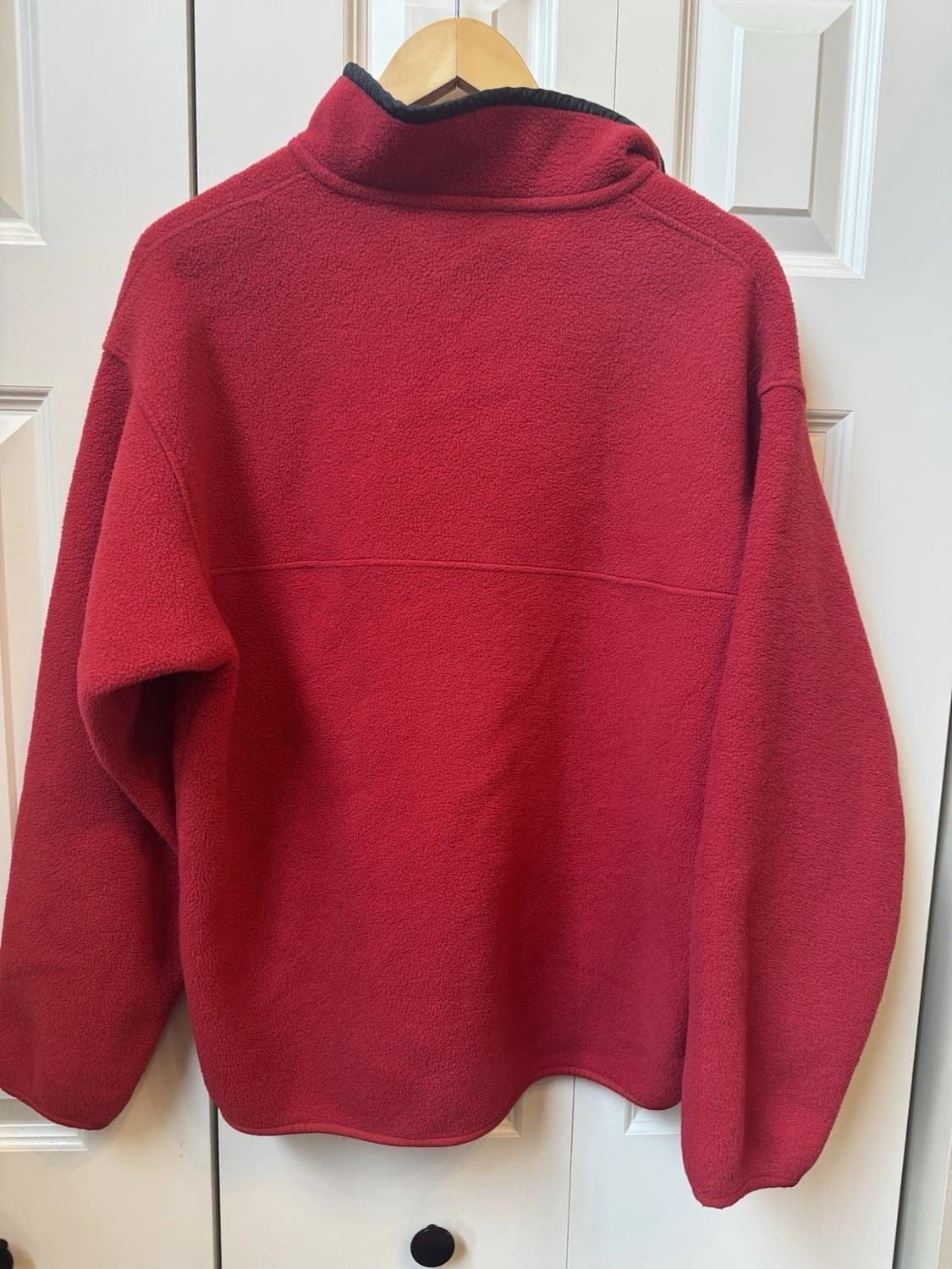 90s 멕시코 파타고니아 신칠라 스냅-T 레드 상품이미지4