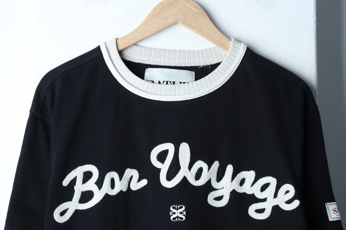 (L-XL) 새터 반팔 티셔츠 레터링 블랙 놈코어-H31811 상품이미지3