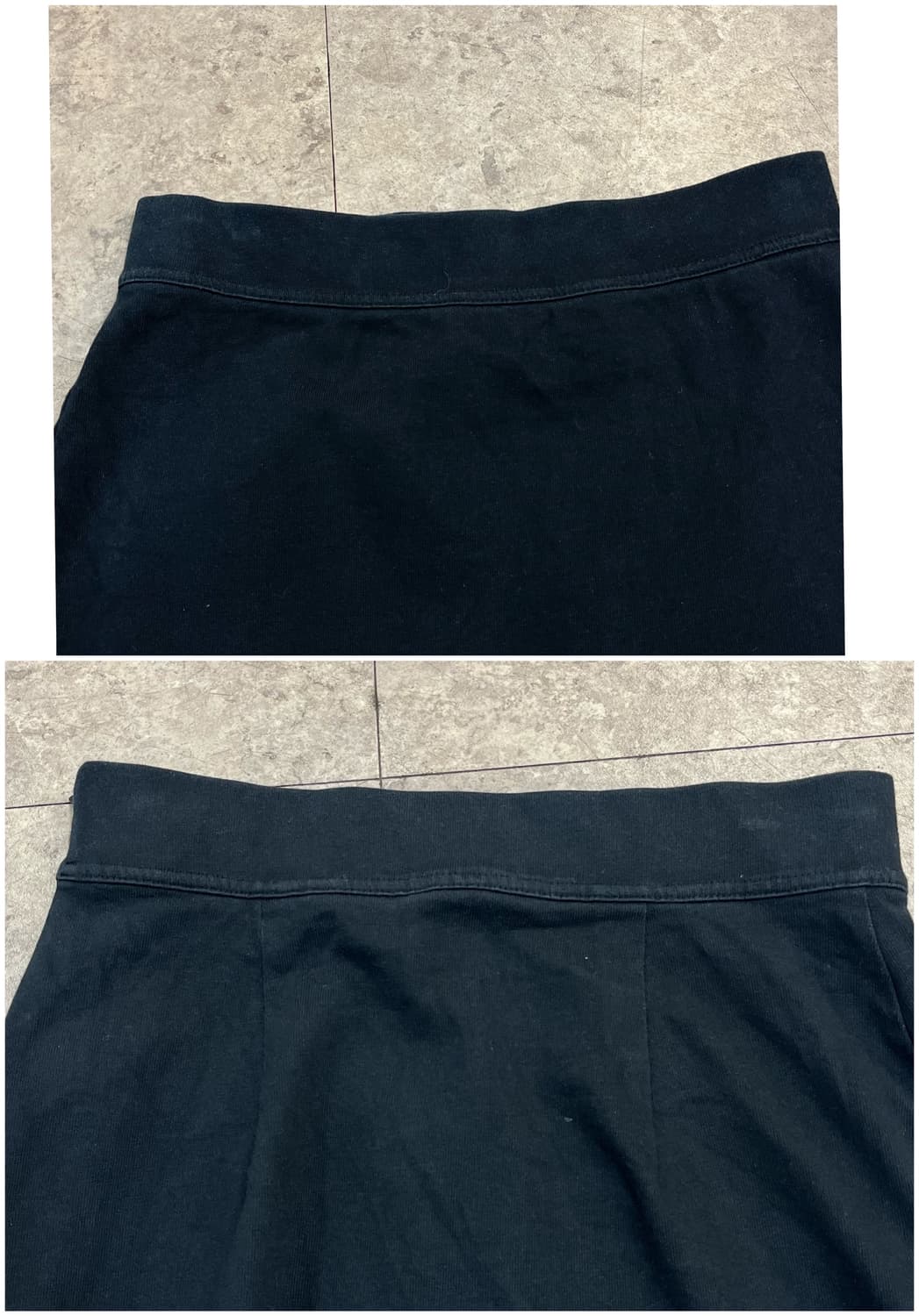 나이키 스우시 스웻 트임 롱스커트 블랙 M #csz3918 상품이미지8