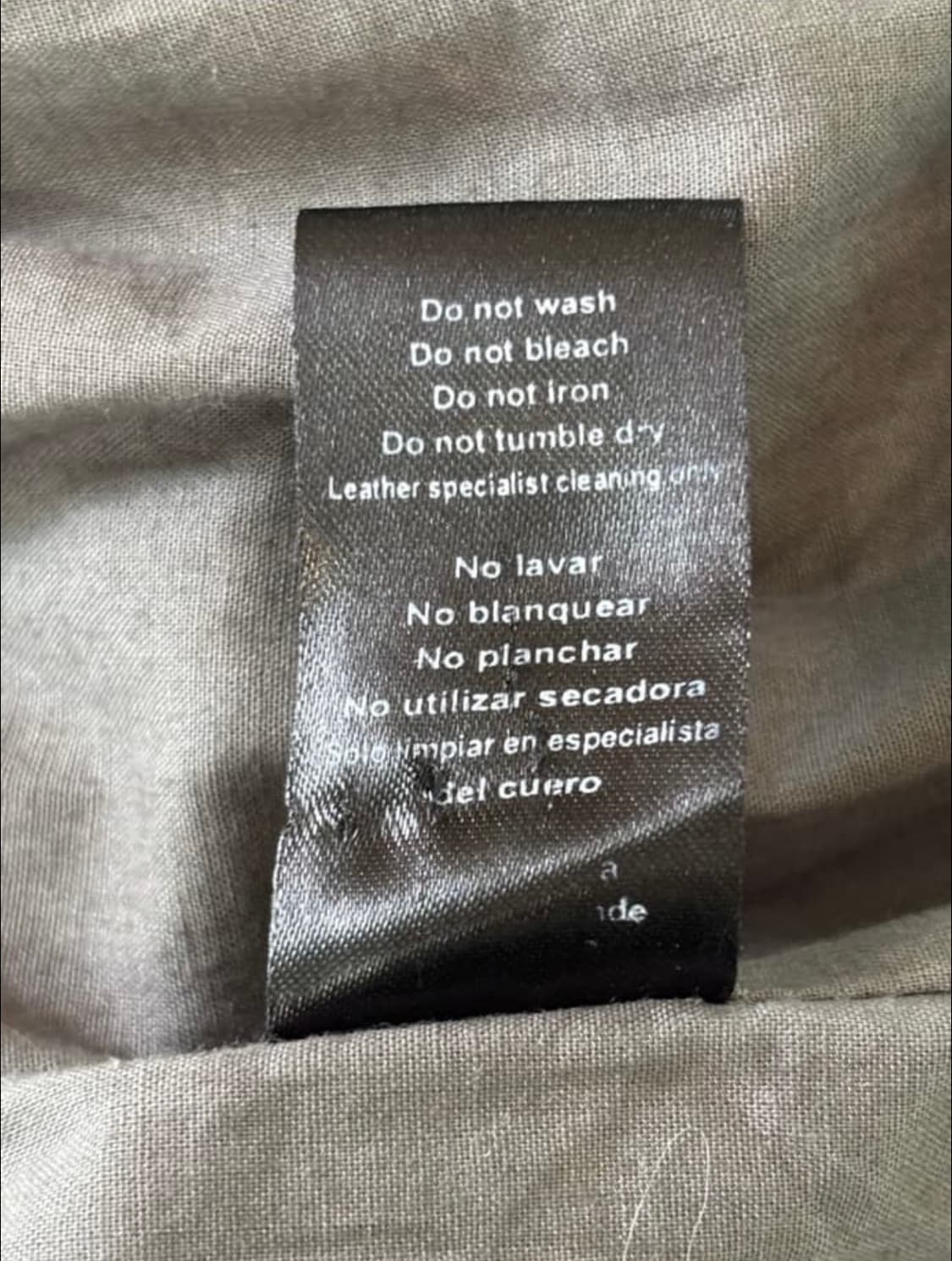 Zadig&Voltaire Leather jacket 상품이미지5