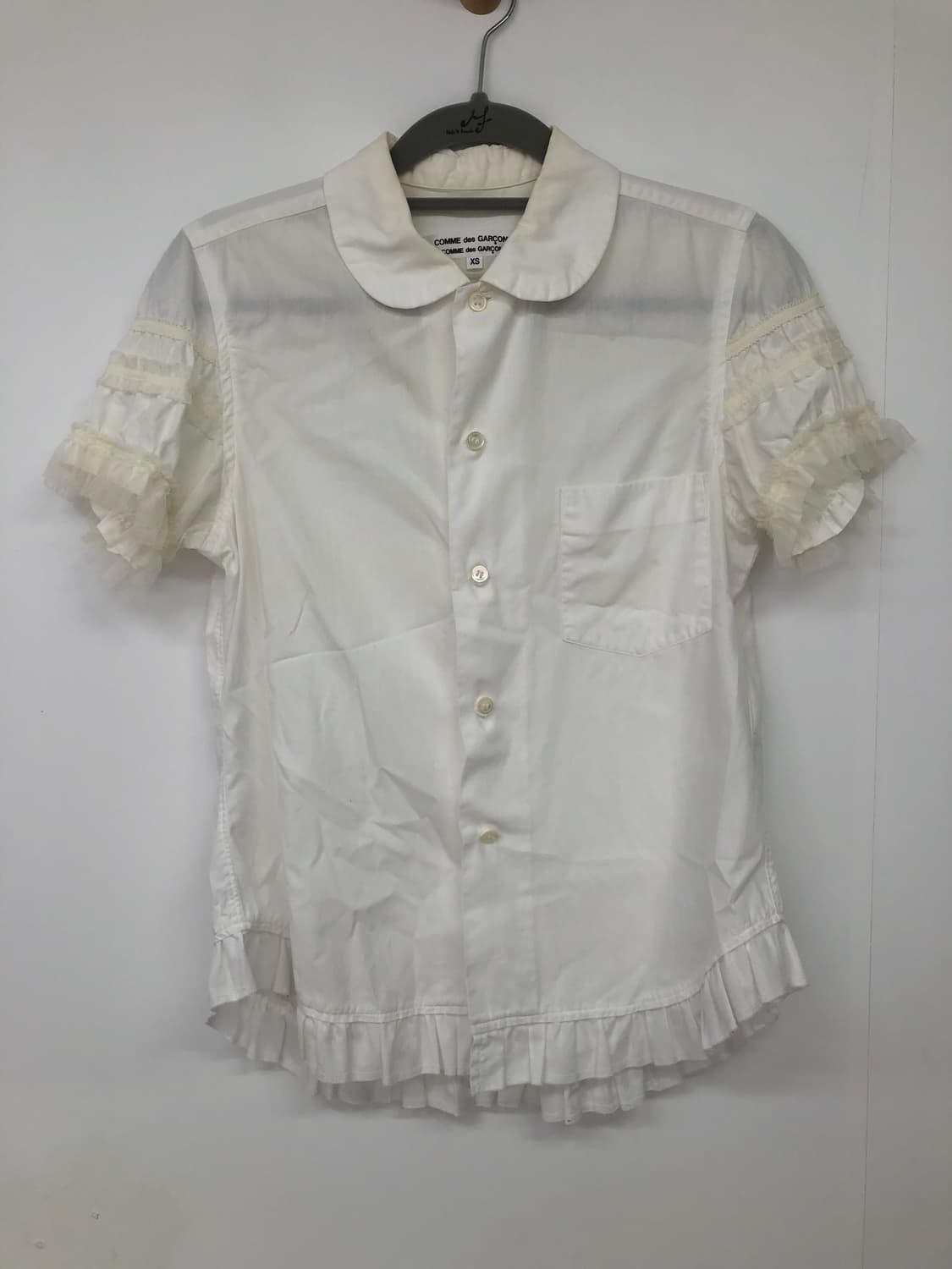Comme des garcons 프릴 셔츠 상품이미지1