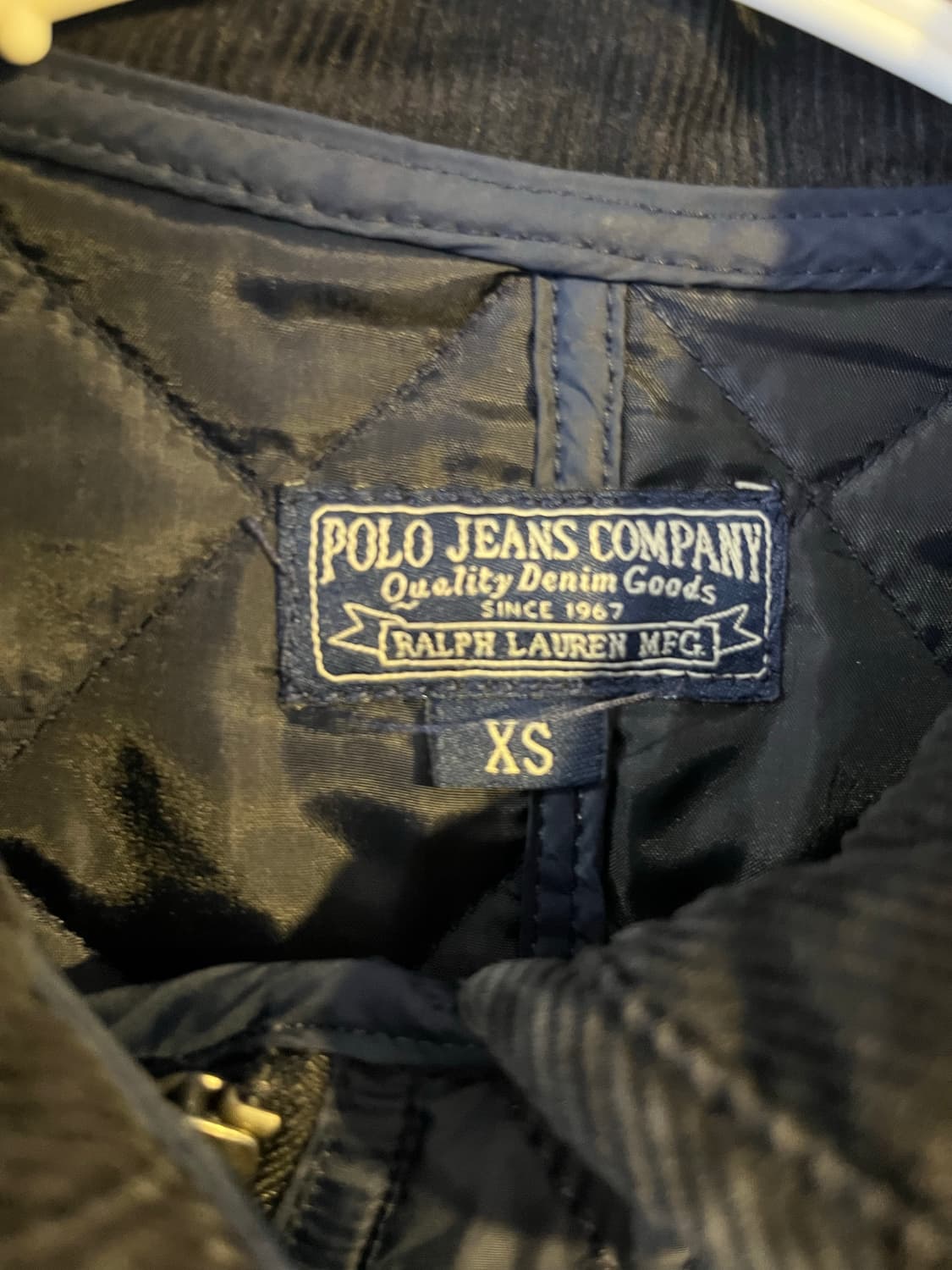 폴로 진스 퀼팅 자켓 상품이미지3