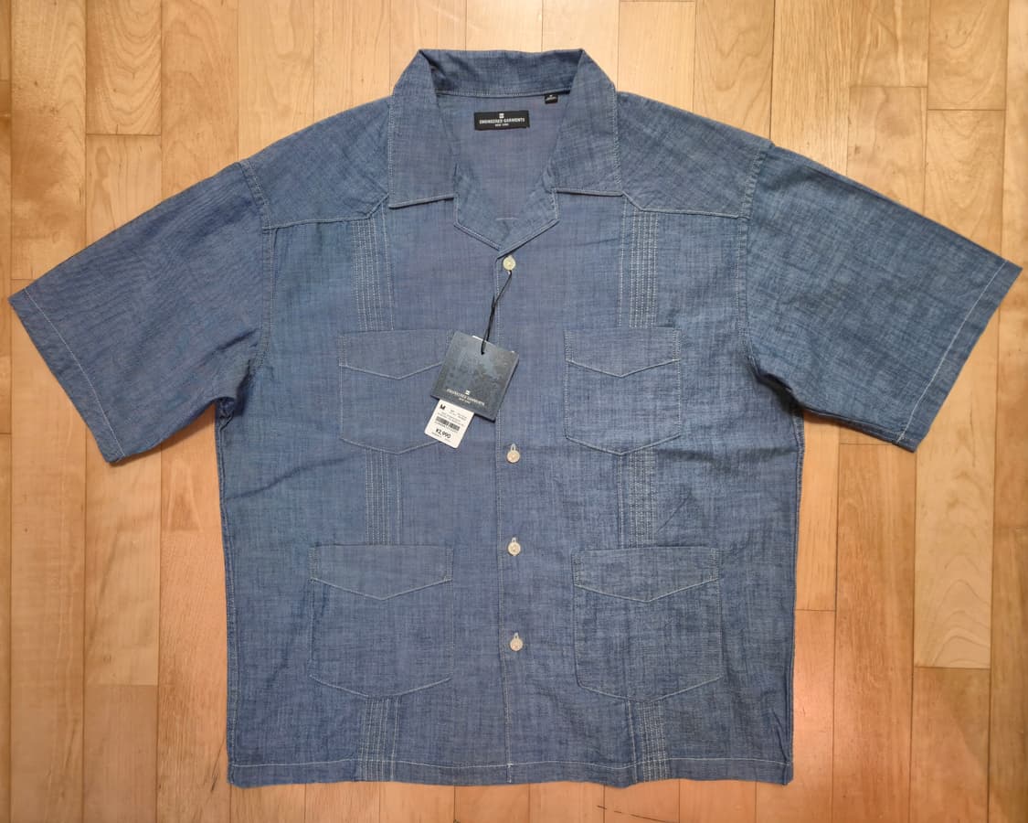 GU x 엔지니어드 가먼츠 반팔 셔츠 M 새제품 상품이미지3