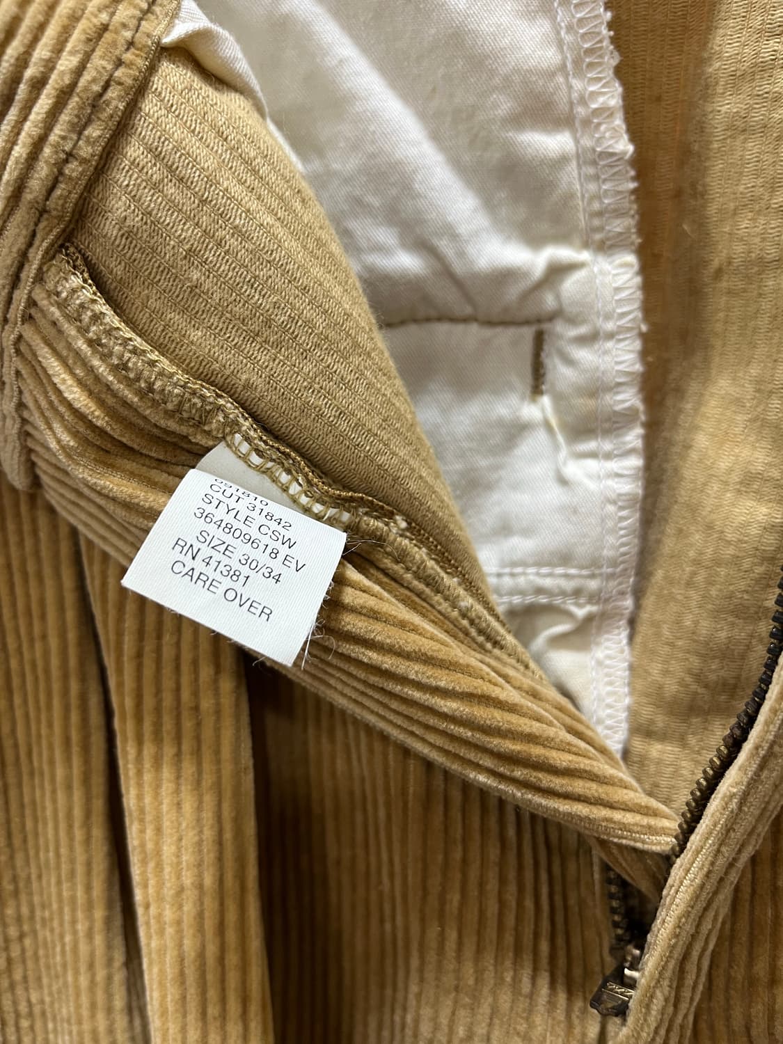 랄프로렌 코듀로이 펜츠 made in usa 상품이미지4