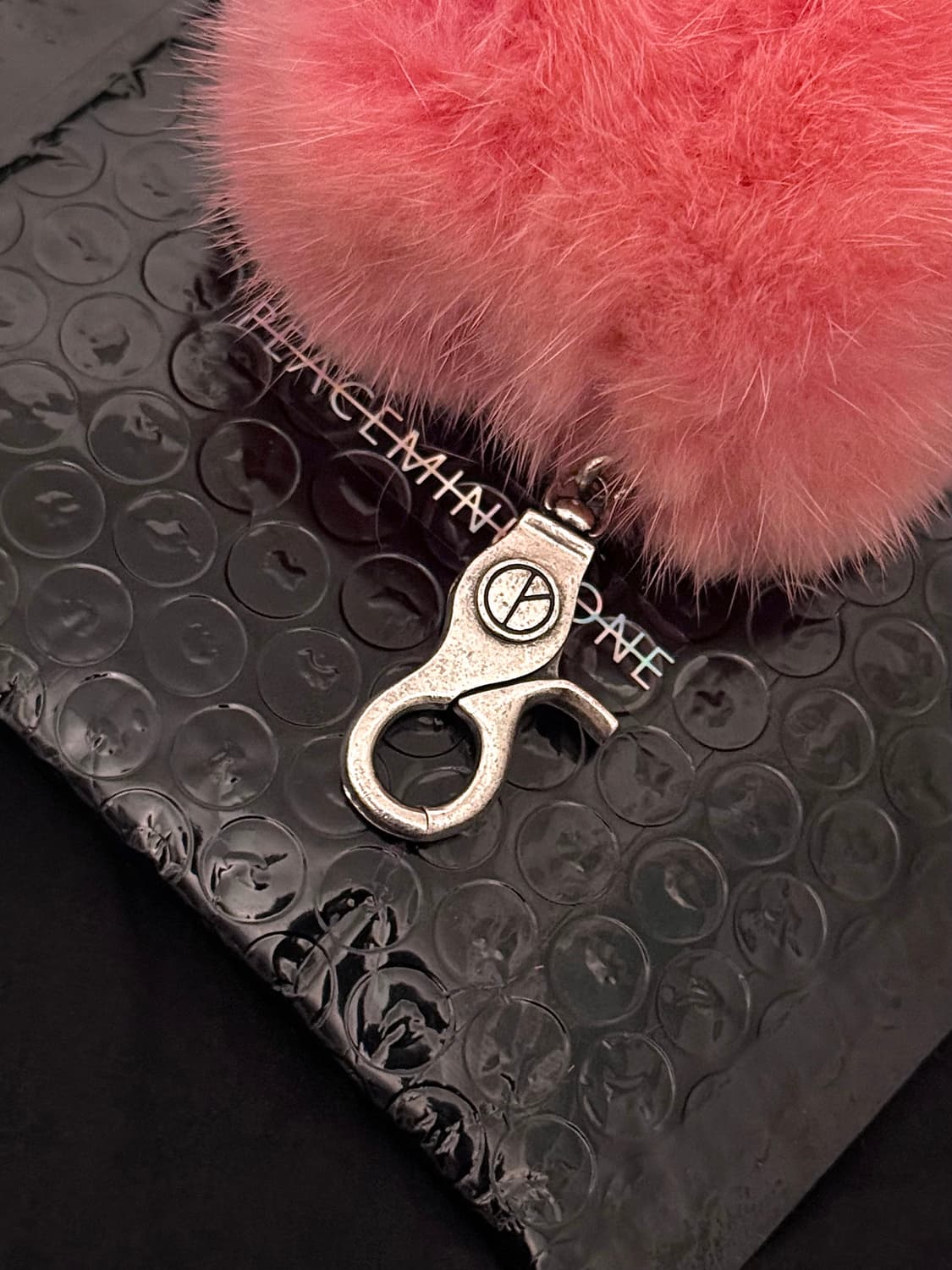 피마원 밍크 퍼 담배 케이스 핑크 상품이미지4