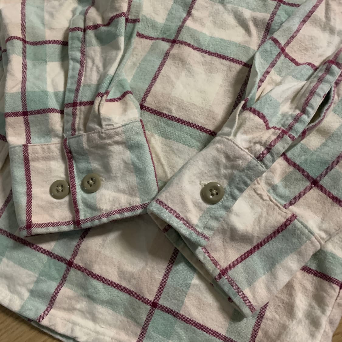 L)Stussy 스투시 00s 빈티지 체크 셔츠 상품이미지6